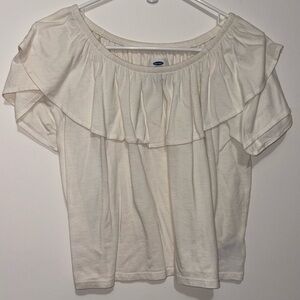 Old Navy Off-Shoulder Ruffle Blouse